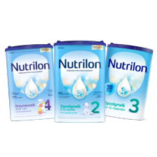 Nutrilon opvolgmelk, dreumesmelk of peutermelk